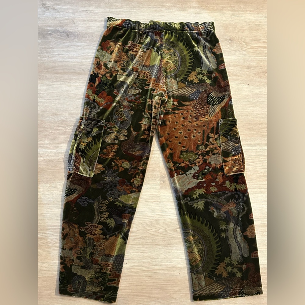Velvet Elastic waisted Pants